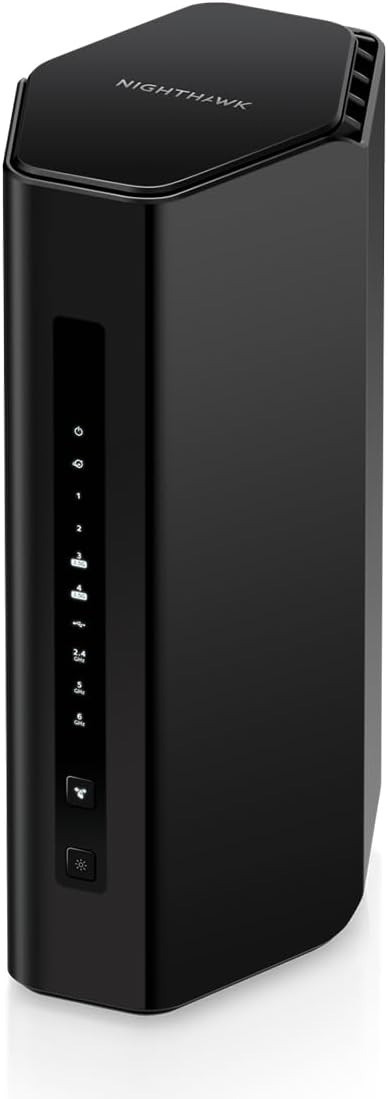 Tri Band WiFi 7 Router 9.3 Gbps Covers 2500 Sq. Ft. NETGEAR Nighthawk RS300