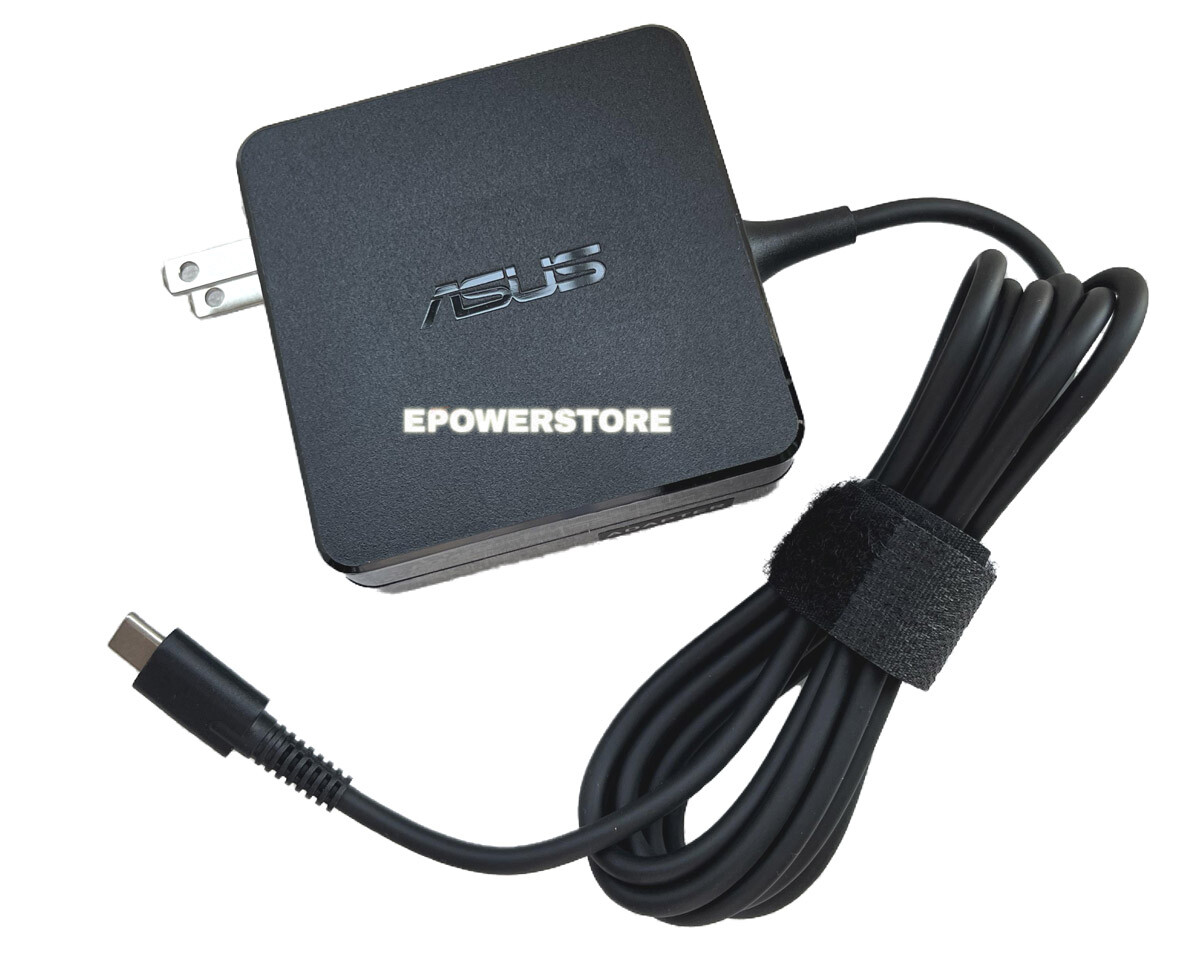 20V 65W AC Adapter Charger For Asus Zenbook S 14 UX5406 UX5406S Wall Power Plug