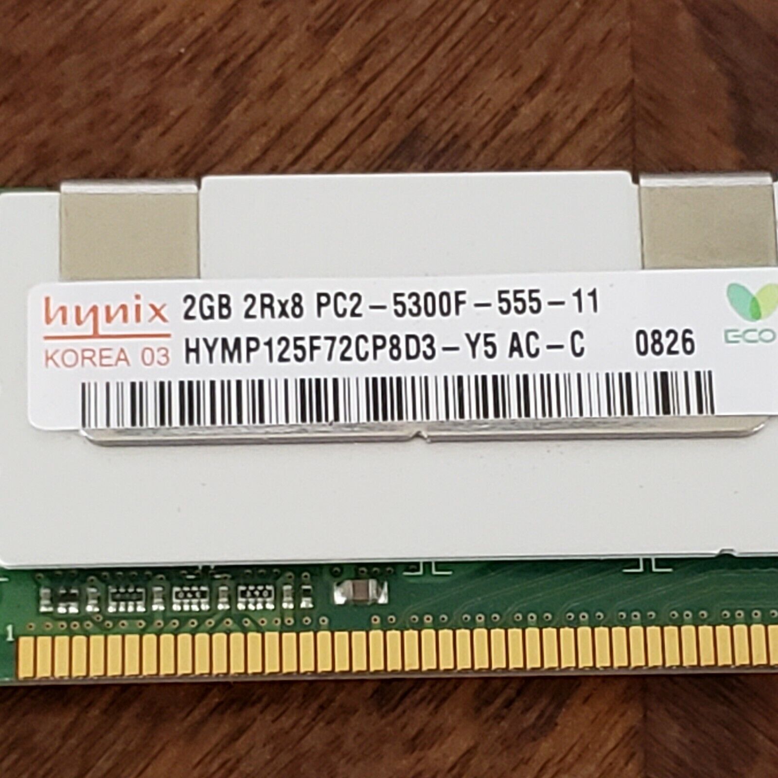 (Lot of 61) 2GB Hynix HYMP525F72CP4N3-Y5 Server Memory RAM 2Rx4 ECC RDIMM DDR2