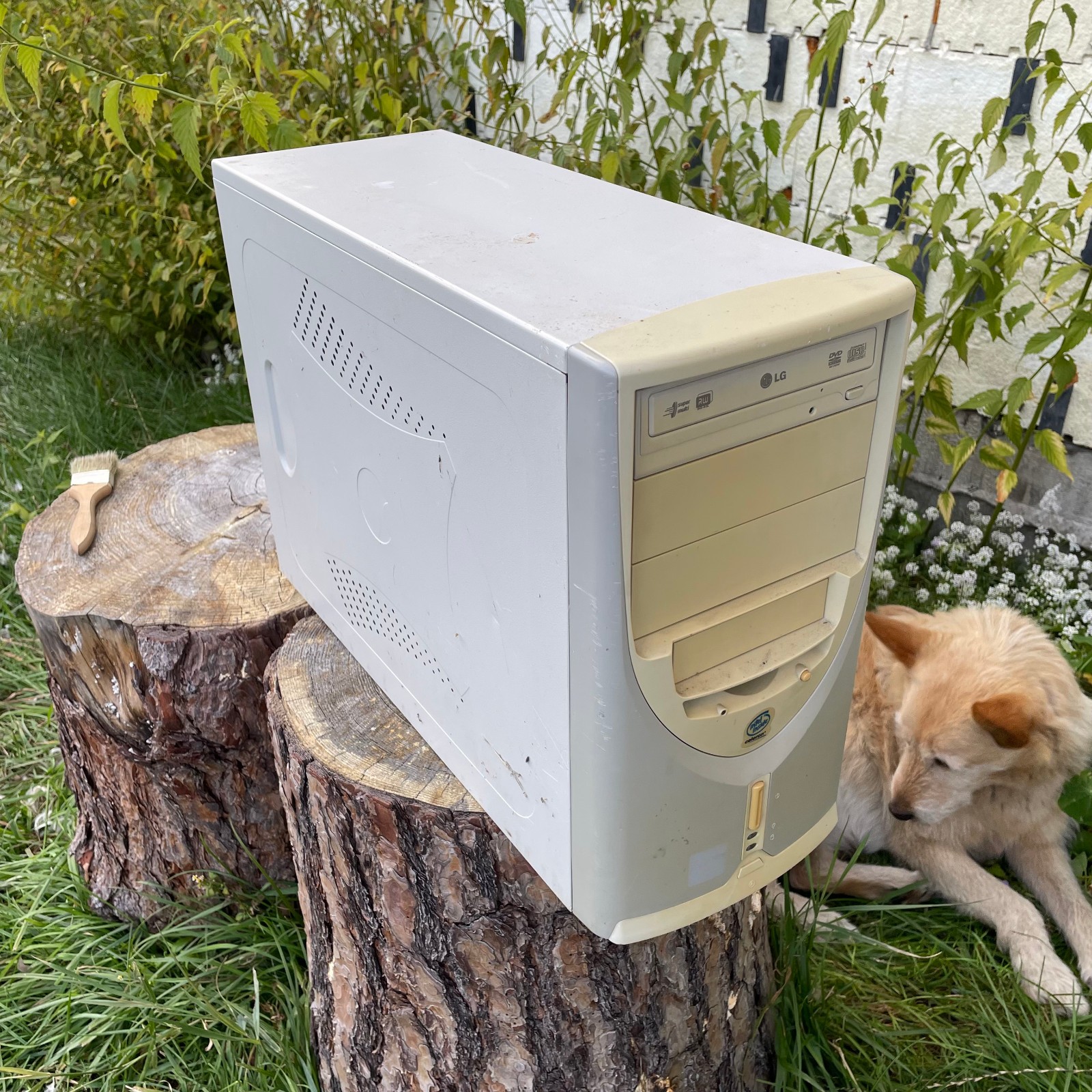 Vintage 1990s Desktop PC Tower Intel Celeron – Complete System As Is / For Parts