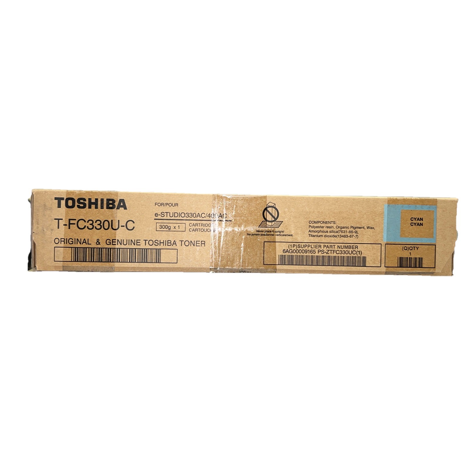 TOSHIBA T-FC330U-C GENUINE CYAN e-STUDIO330AC/400AC