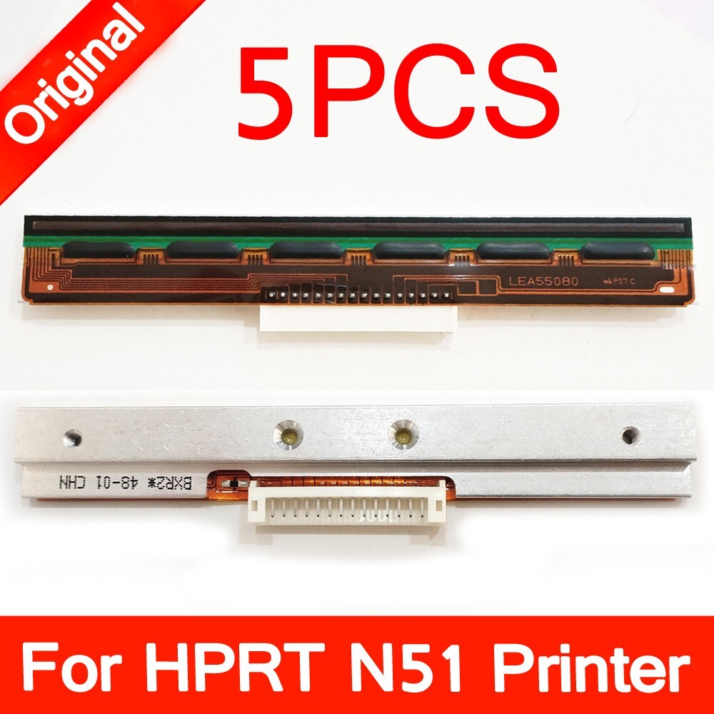 5pcs Original New Printhead Print Head LEA55080 For HPRT N51 Printer