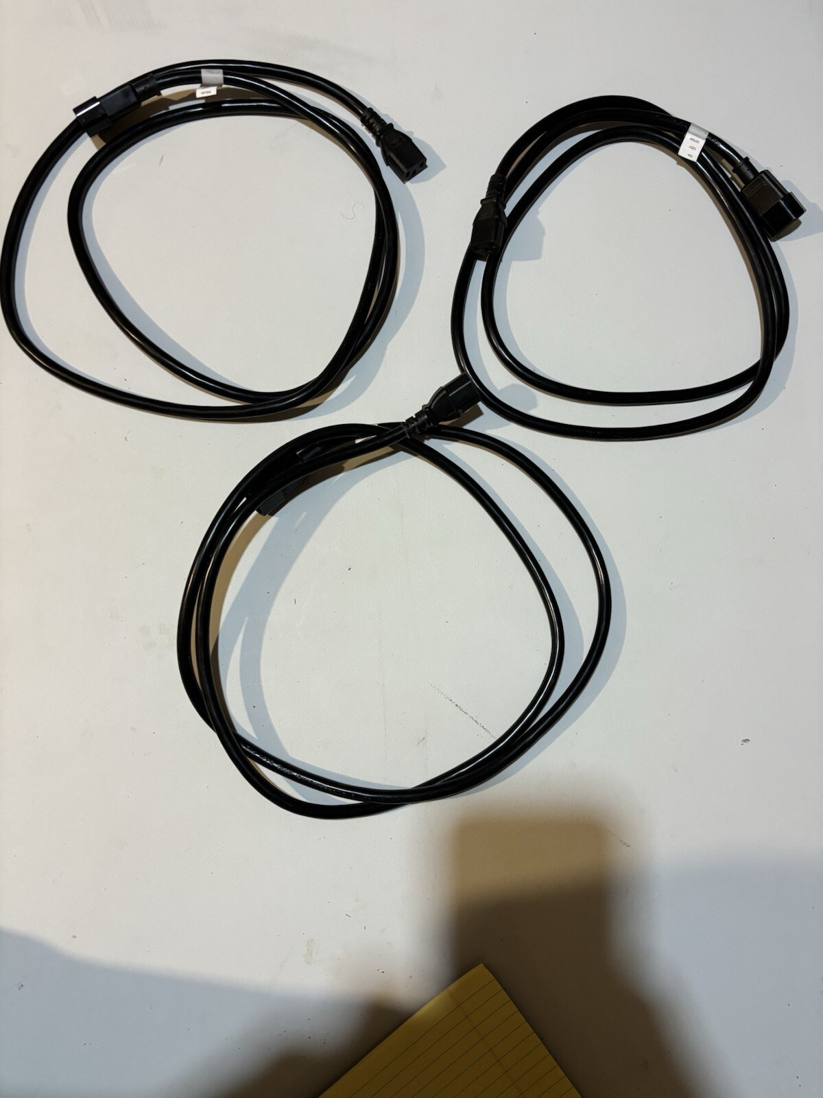 Heavy Duty Power Extension Cord 3 Pack IEC-60320 C13 to C14 14AWG 15A/250V SJT