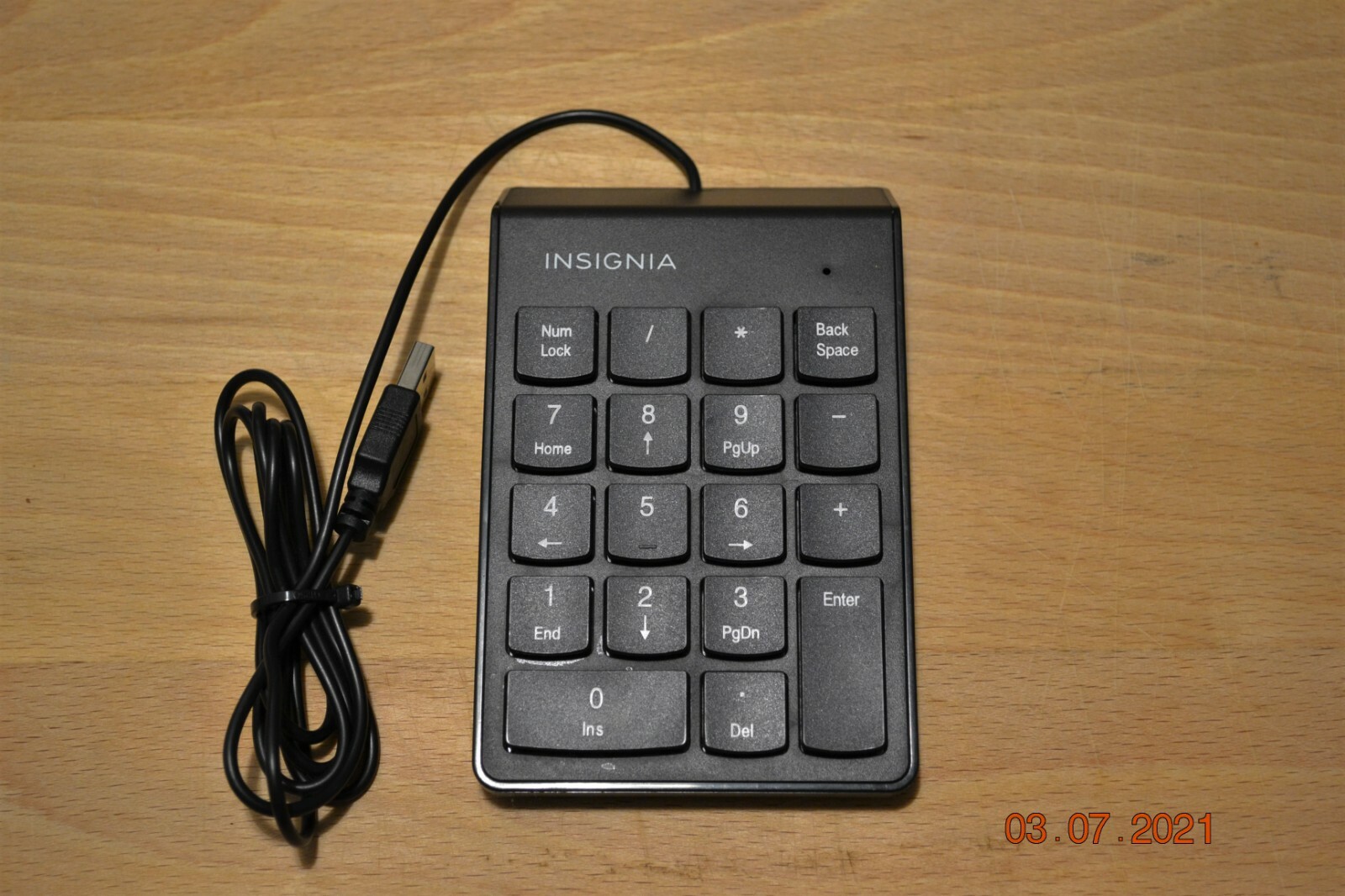  Numeric Keypad Insignia USB Tested and Working