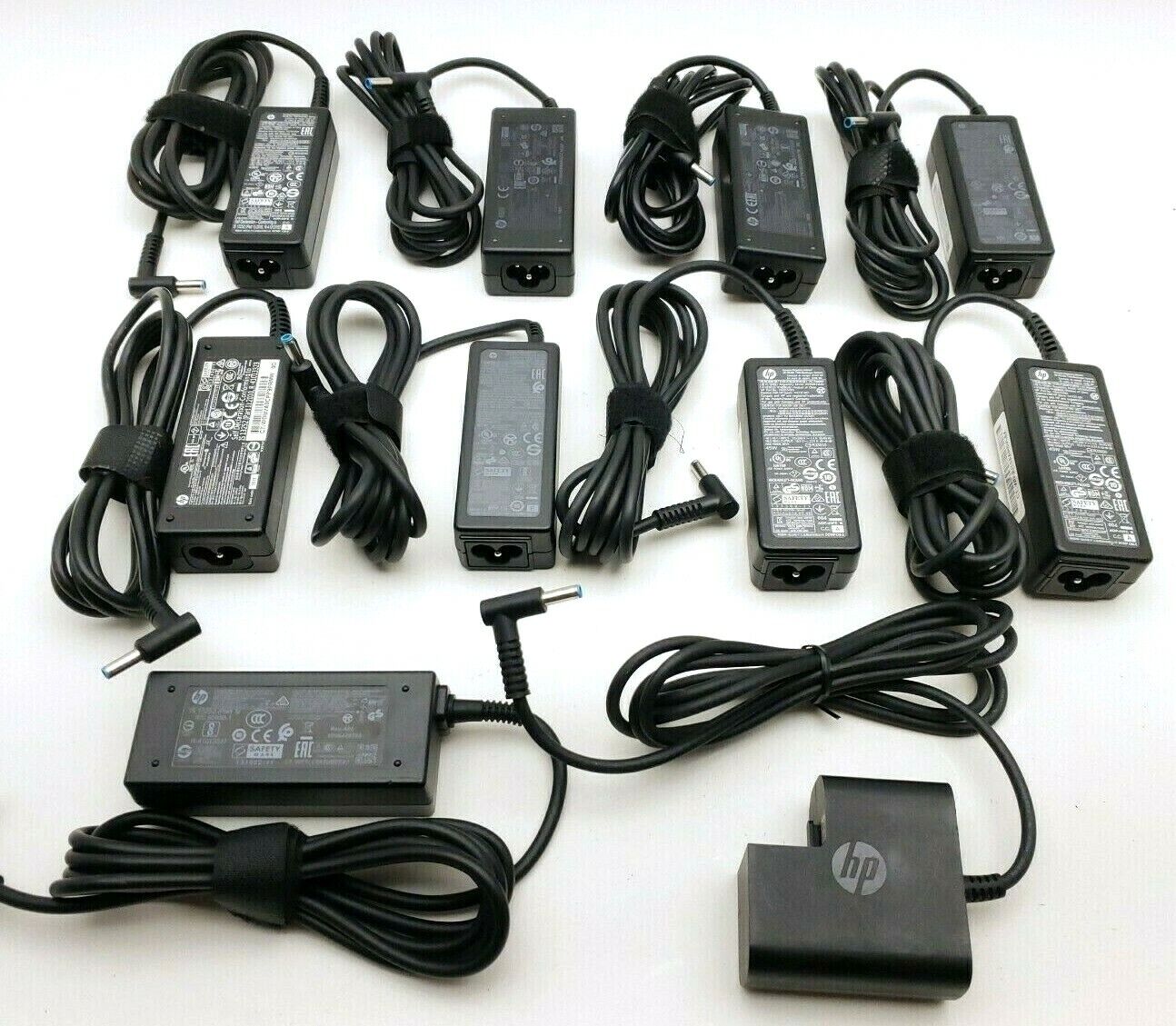 Lot of 10 HP Blue Tip OEM AC Adapter  19.5V 2.3A 45W 470015 471727