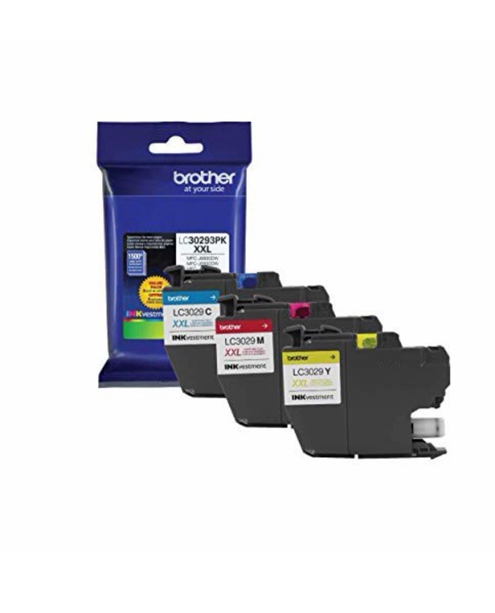 Brother LC30293PK Innobella 1,500 Page-Yield High-Yield Ink - C/M/Y (3/Pack) New