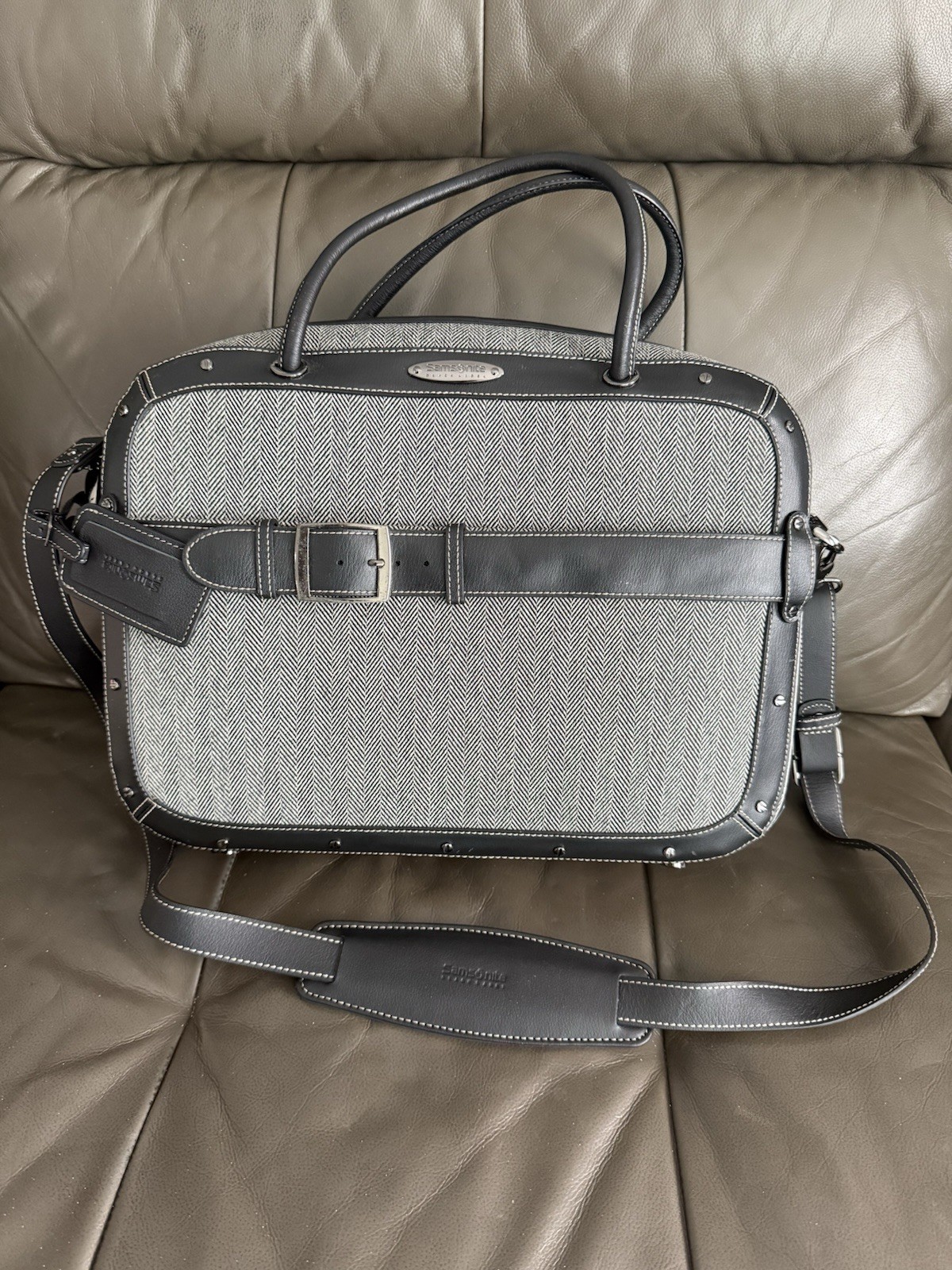 NEW Samsonite Black Label Laptop Briefcase