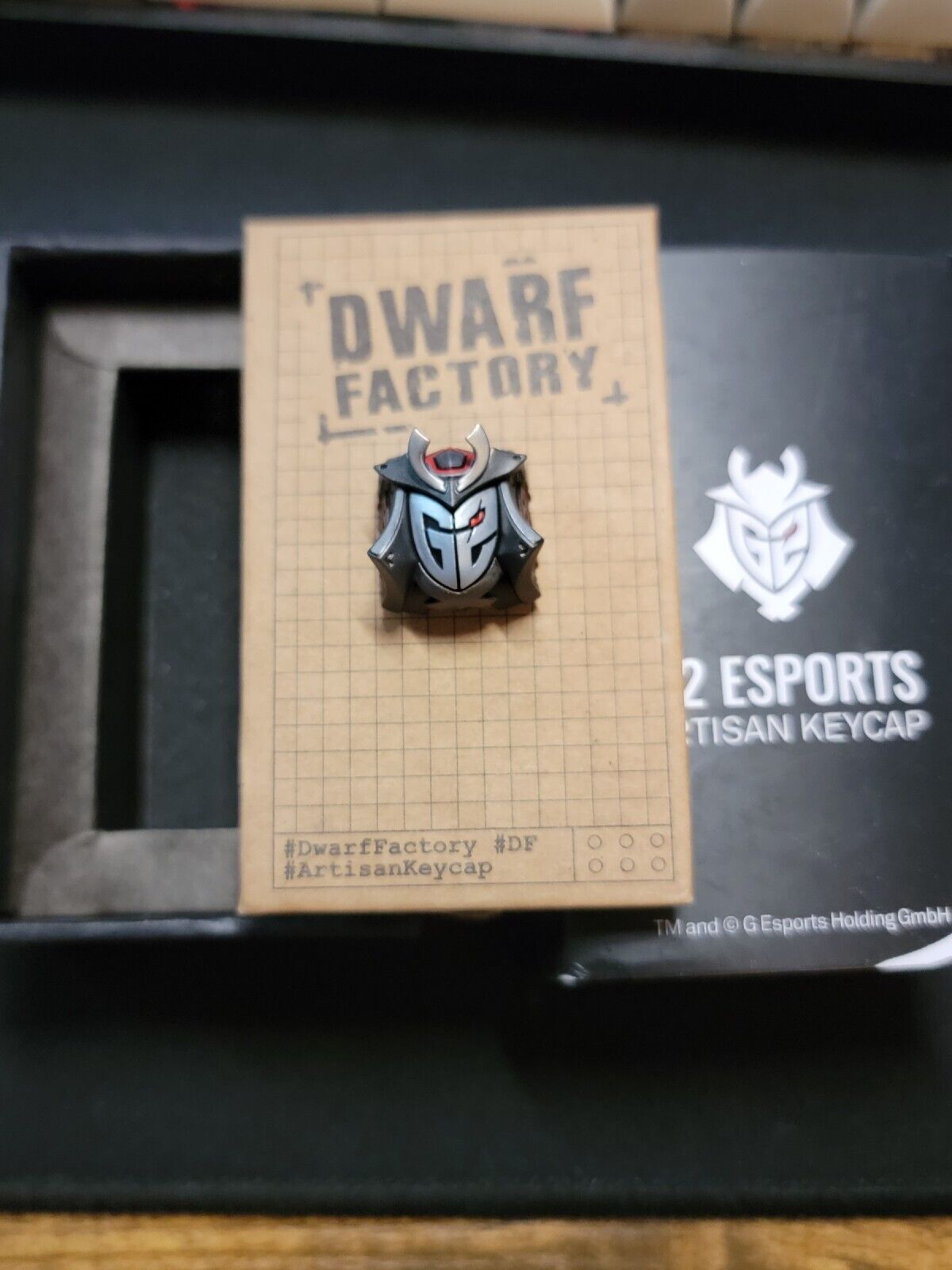 Dwarf Factory Esports Keycap - Shadow Samurai Brand New in Box