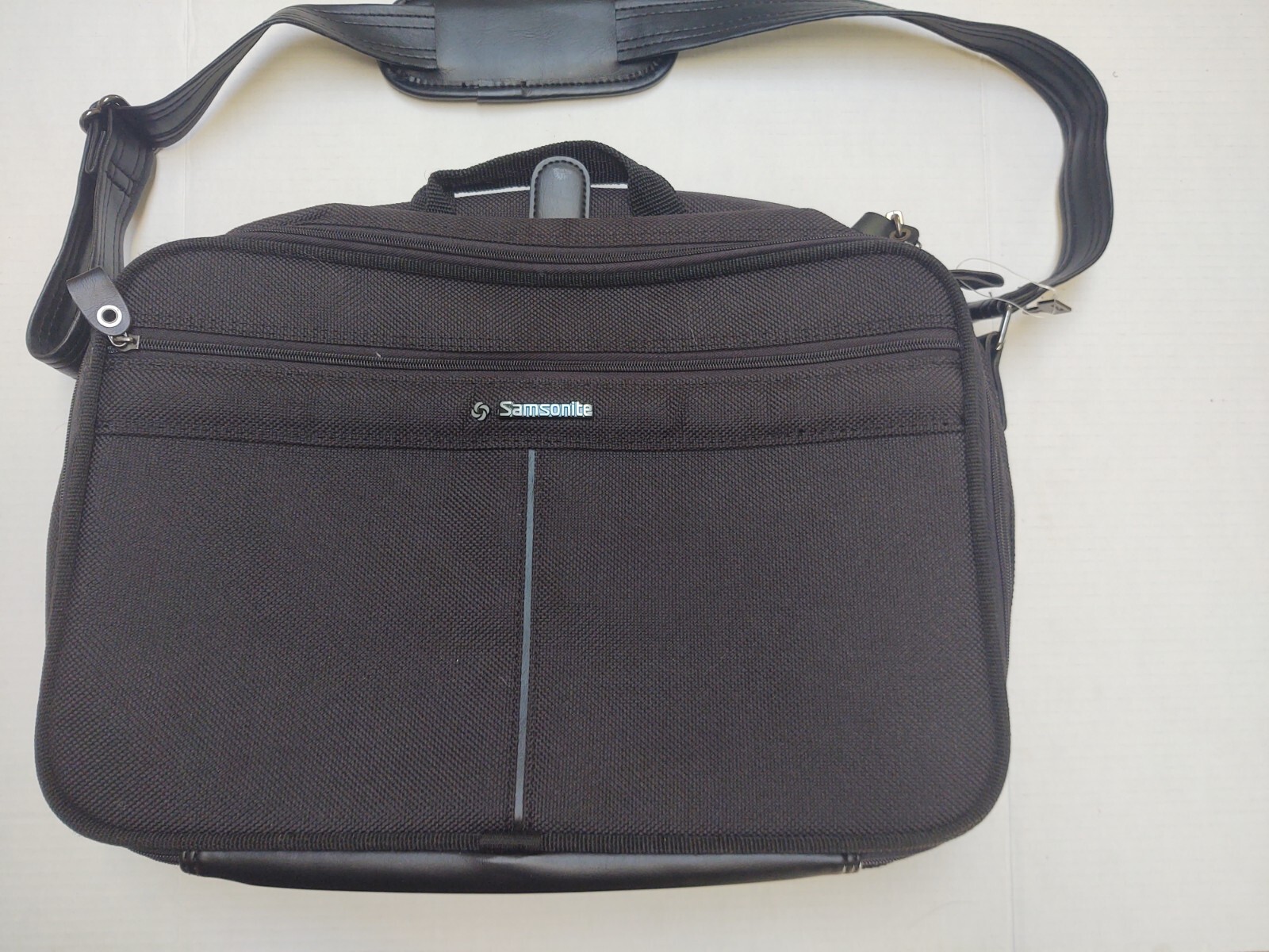 SAMSONITE 16" LAPTOP COMPUTER NOTEBOOK BRIEFCASE BLACK SHOULDER MESSENGER BAG