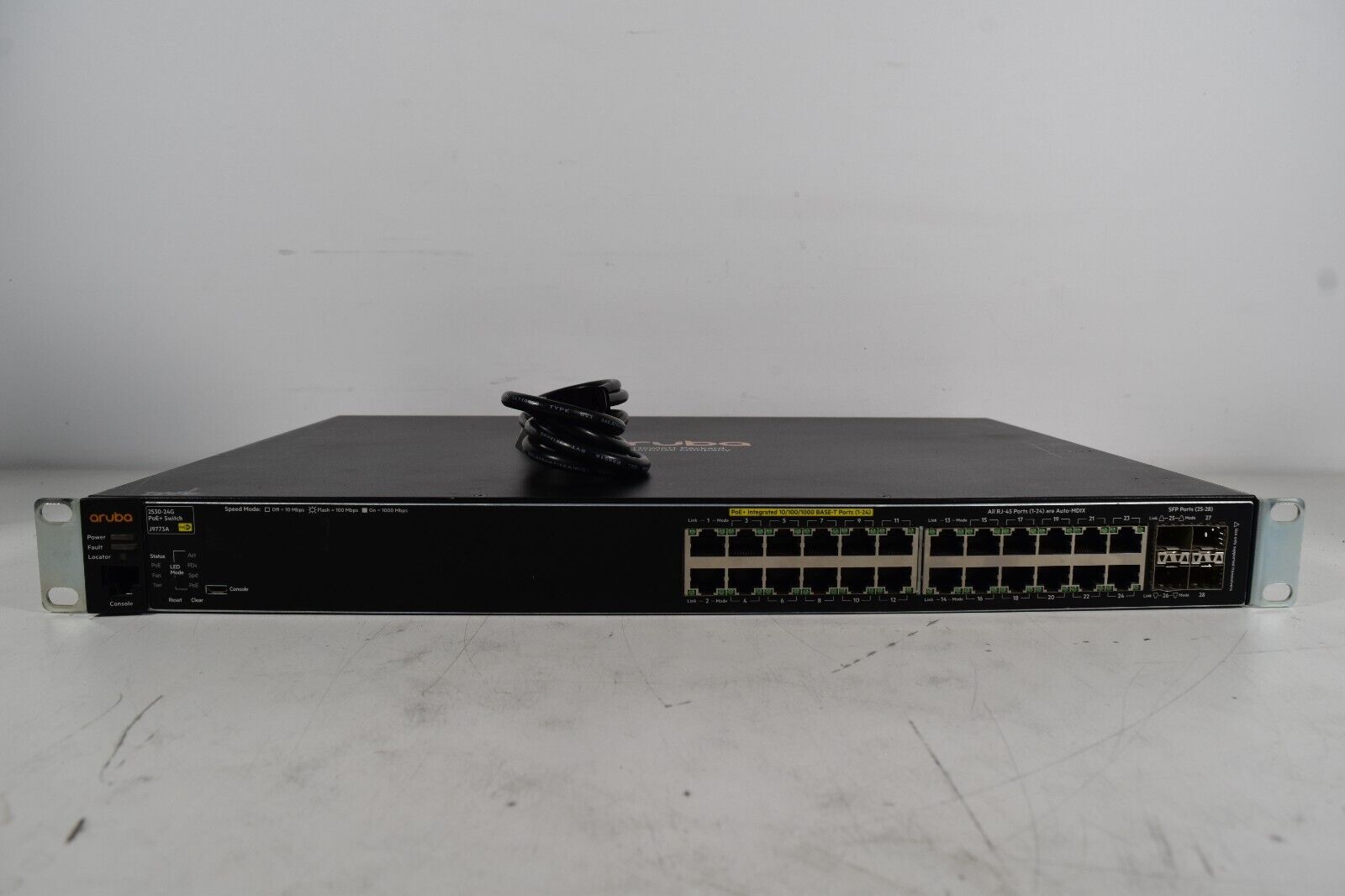 HP/Aruba 2530-24G PoE+ Managed Switch J9773A - 24x GB - 4x SFP