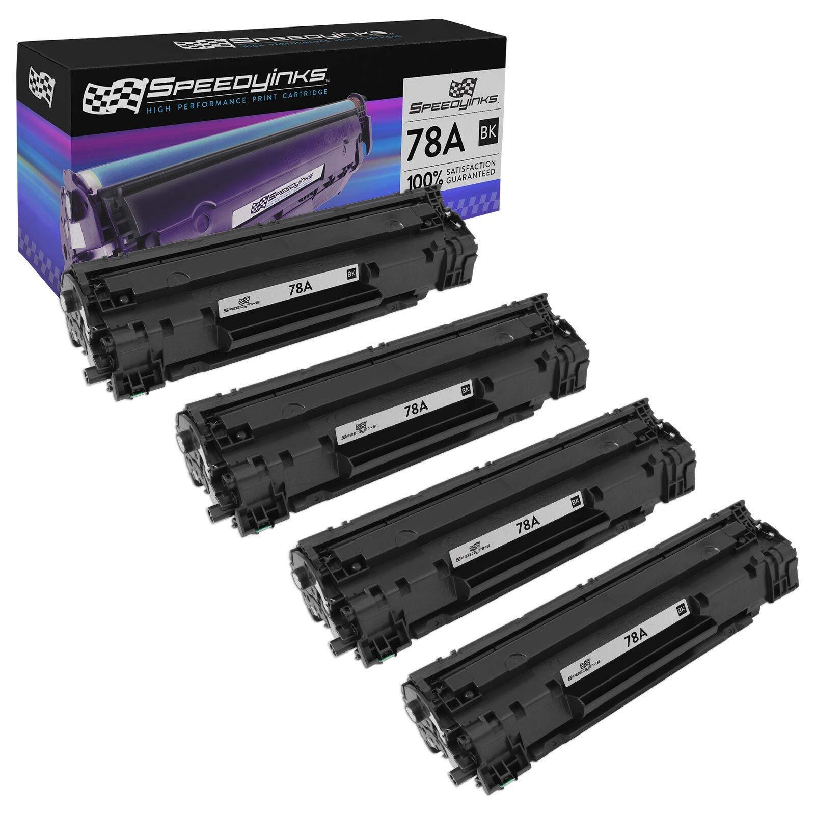 4pk Reman Replacement Toner Cartridge for HP 78A CE278A Black P1606dn CE749A