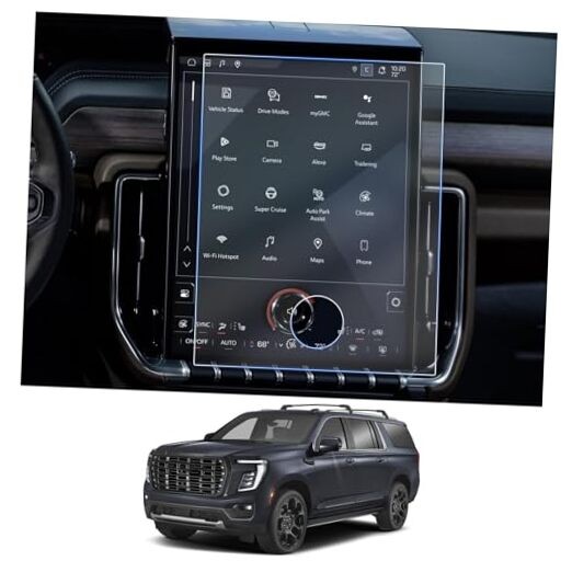 CDEFG 2PCS for 2025 2026 GMC Yukon Screen 2PCS Nano for 2025 2026 Yukon