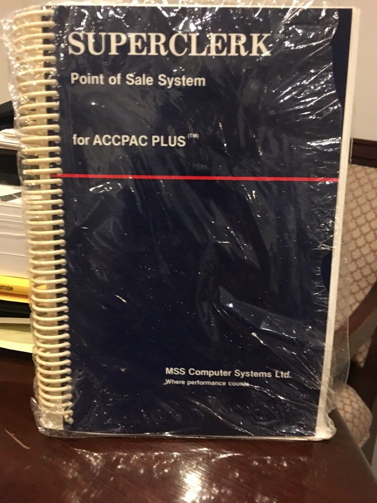$795 BRAND NEW SEALED Accpac Plus Accounting Companion Product. SUPERCLERK POS.