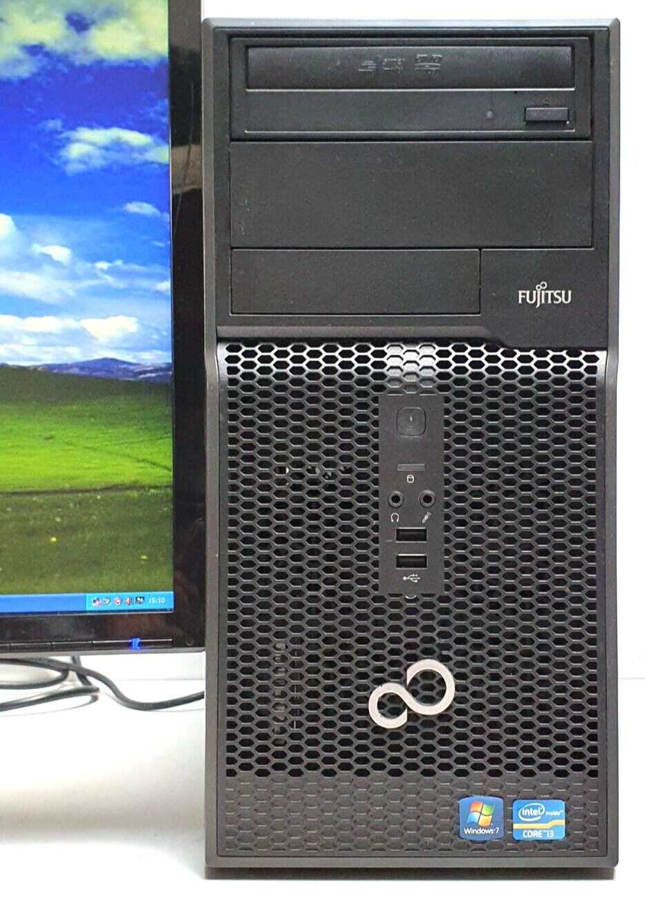 Fujitsu Windows 98 / XP Gamer PC Old Game Computer 4GB HD i3 3.30GHz 160GB DVD