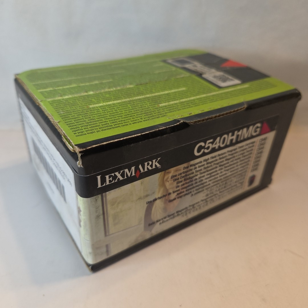 NEW - LEXMARK C540H1MG High Yield MAGENTA TONER C544 C546 X544 X546 X548 Sealed