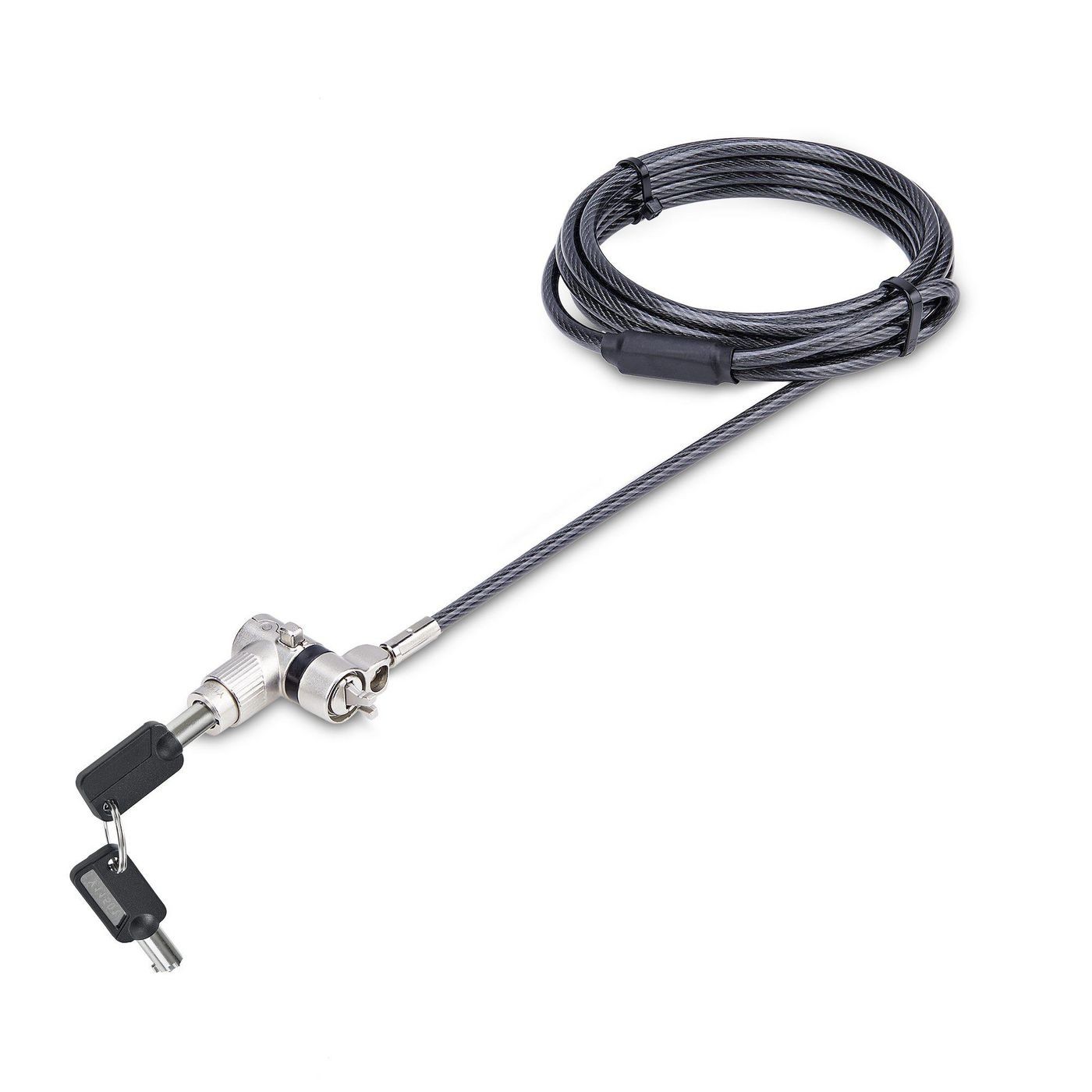 StarTech.com UNIVKMKO LAPTOP LOCK 3-in-1 Universal Laptop Lock 6.6Ft (2M), ~E~