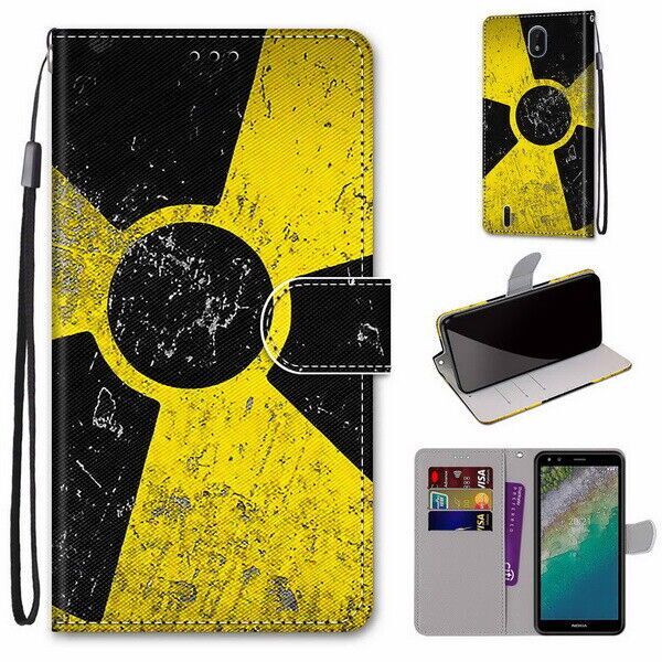 Wolf Cat Flower Wallet Cover Case For Google Pixel 9 8 7 6 9A 8A Alcatel 3L 1S