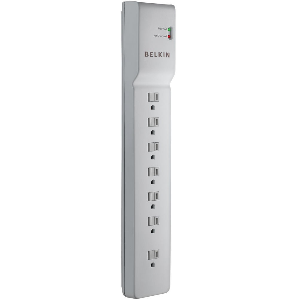 Belkin BE10700007-CM 7-Outlet Commercial Surge Protector, 7 ft Cord
