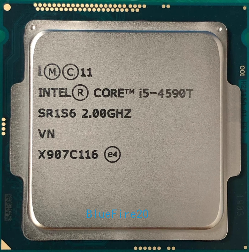 4th Gen Intel Core I5-4590T (SR1S6)2 GHz 4 Core Socket LGA1150 Processor CPU 35W
