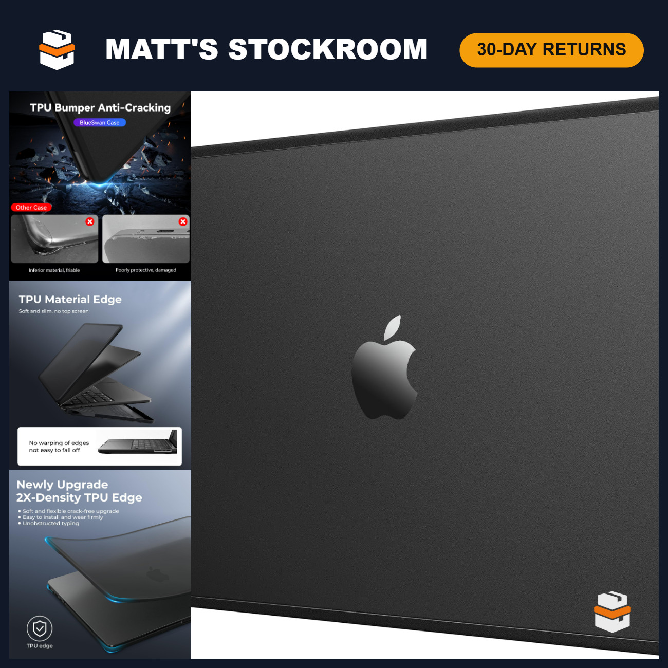 Anti-Cracking Case for MacBook Pro 16" M1 Pro/Max 2021-2026 - Durable Protection