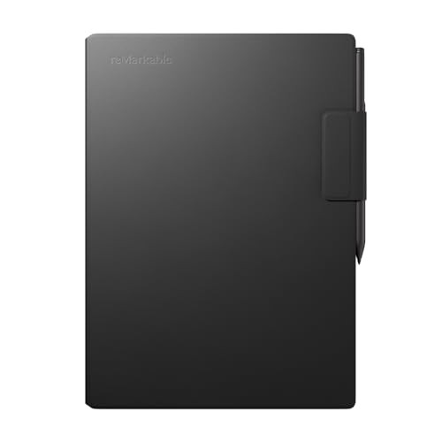 REMARKABLE PAPER PRO - PREMIUM LEATHER BOOK FOLIO CASE -2,005  - BLACK DSP
