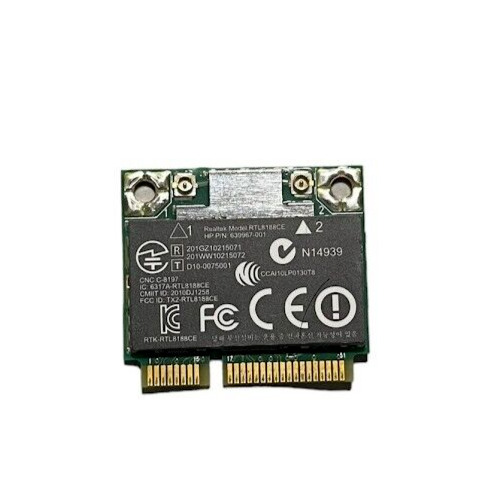 OEM HP P/N 640926-001 Realtek RTL8188CE b/g/n Wireless PCIe