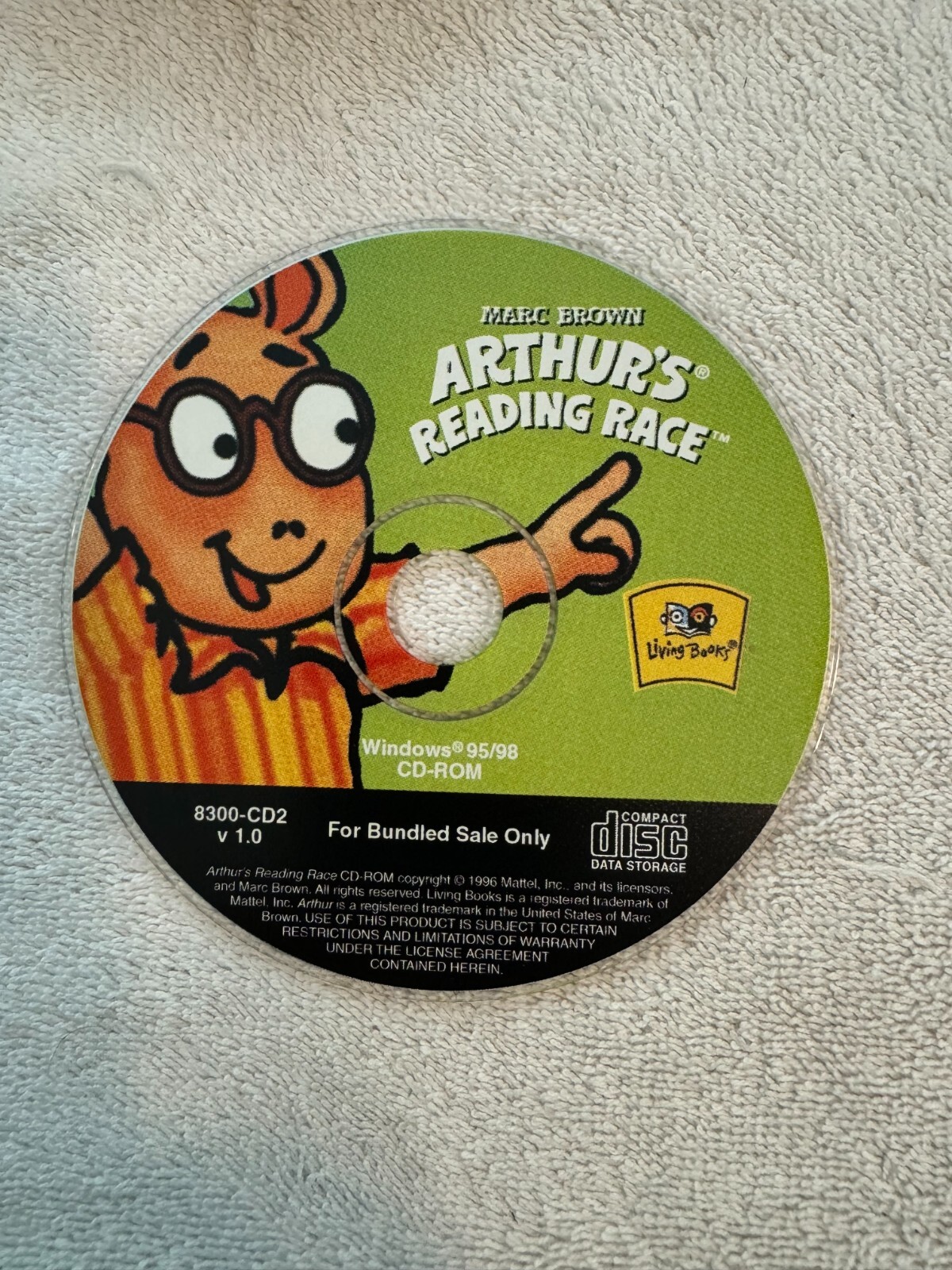 Arthur's Reading Race - 1998 Living Books - Windows 95/98