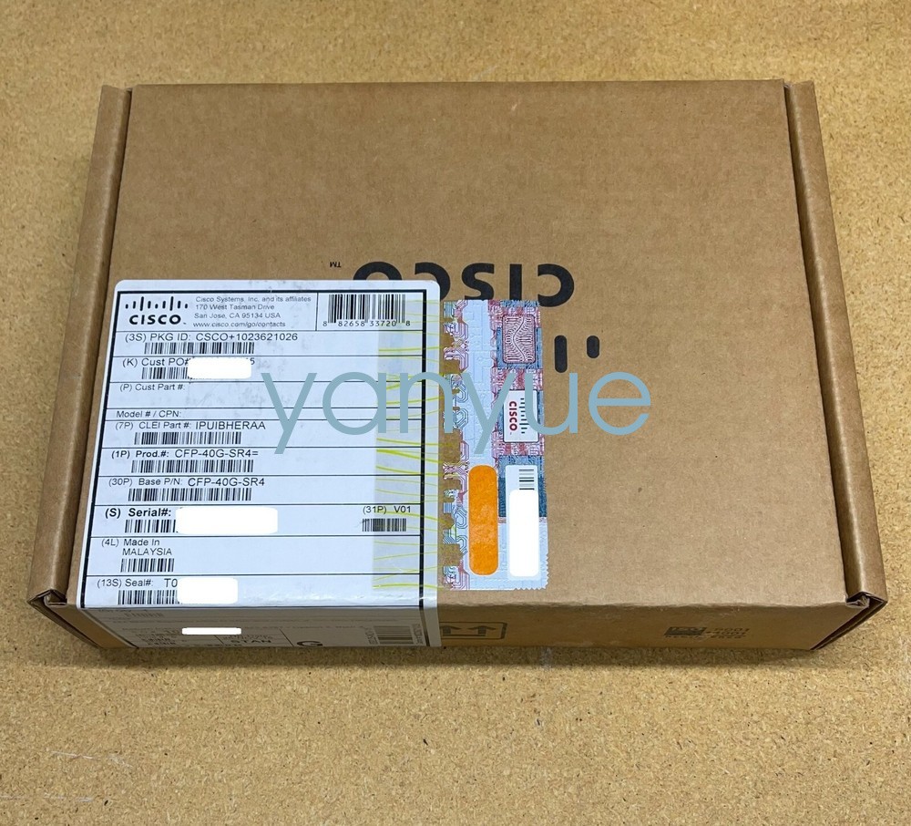 1PCS FACTORY SEALED CISCO CFP-40G-SR4 40GBASE-SR4 CFP Module new  FedEx or DHL