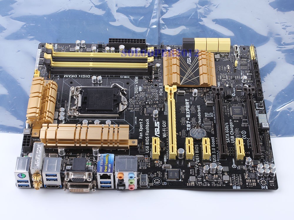 ASUS Z87-EXPERT Motherboard Intel Z87 LGA 1150 DDR3 DVI VGA HDMI USB3.0 ATX