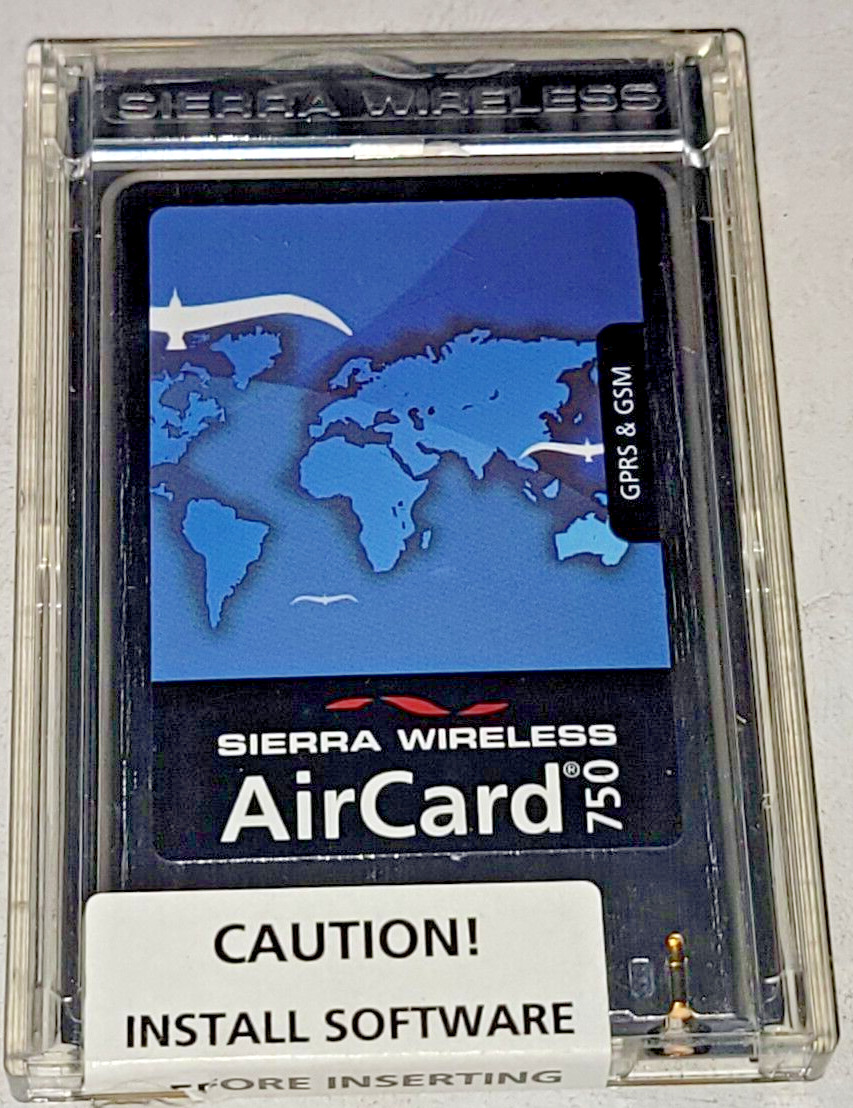SIERRA WIRELESS, AIRCARD 750, 1200687, HARD PLASTIC CASE, PRE-OWNED