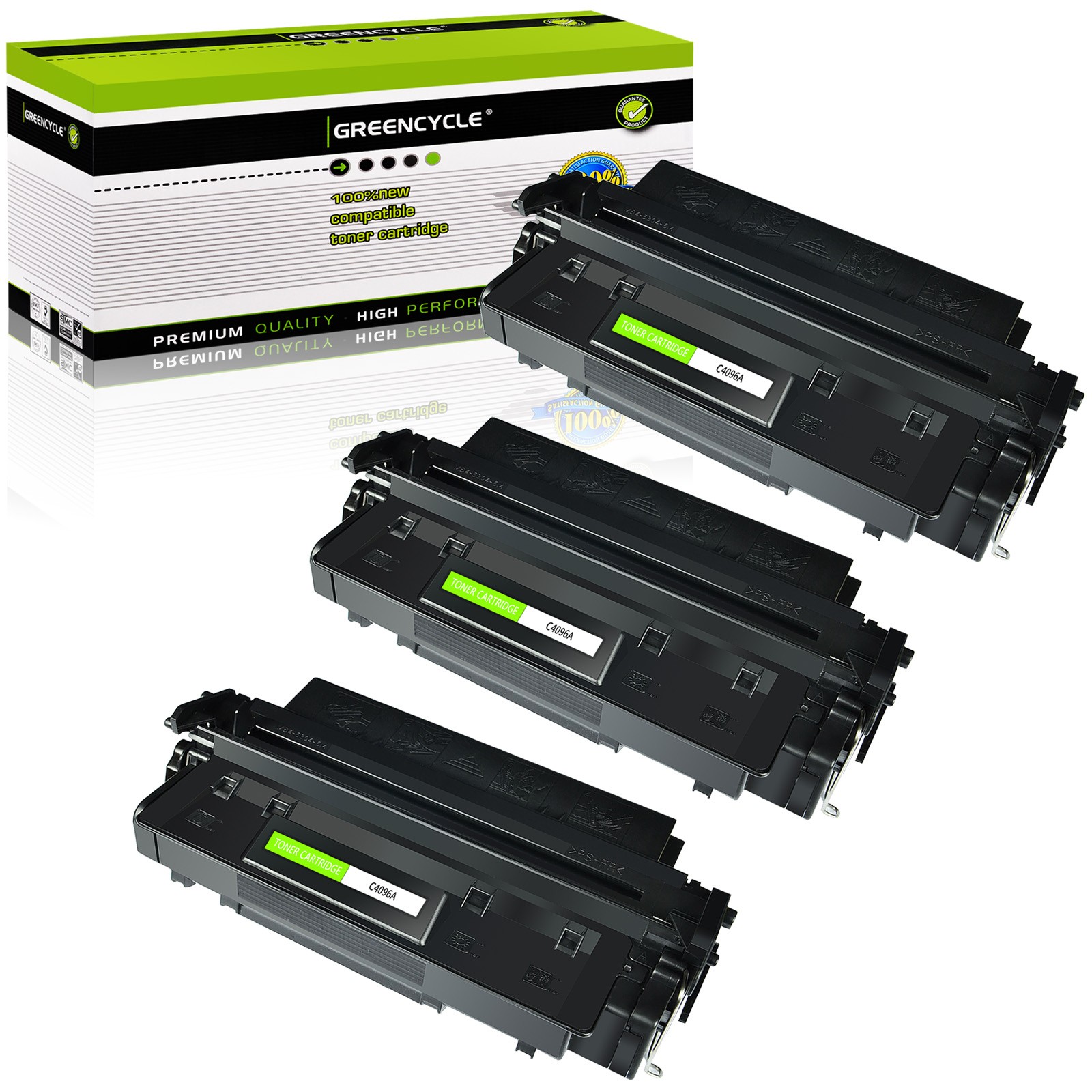 3PK C4096A 96A Toner Fit For HP 96A LaserJet 2100M 2100SE 2200dn 2200dse 2200dtn