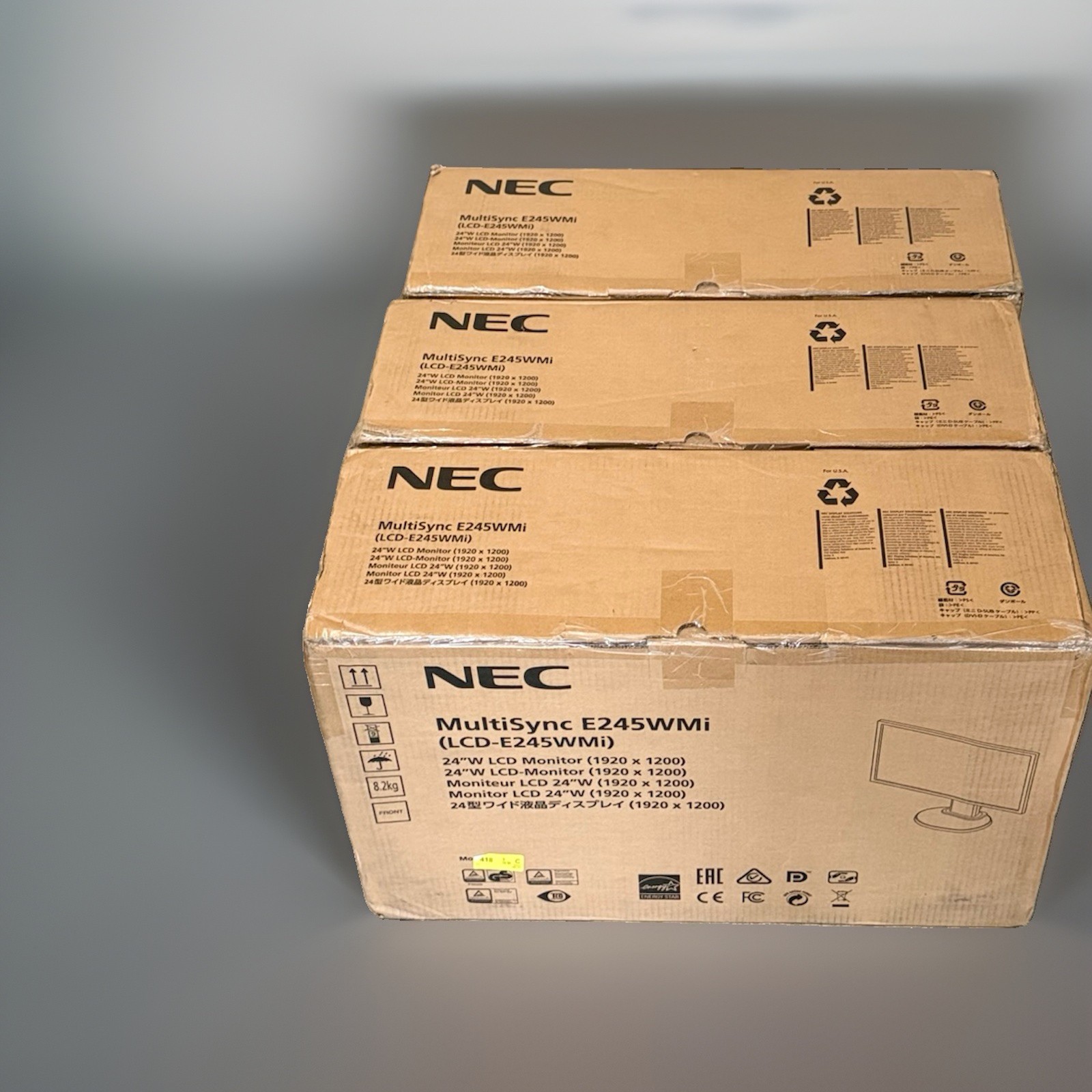 ✅BRAND NEW-SEALED✅NEC MultiSync E245WMi Monitor✅24”✅1920x1200✅FREE SHIPPING✅