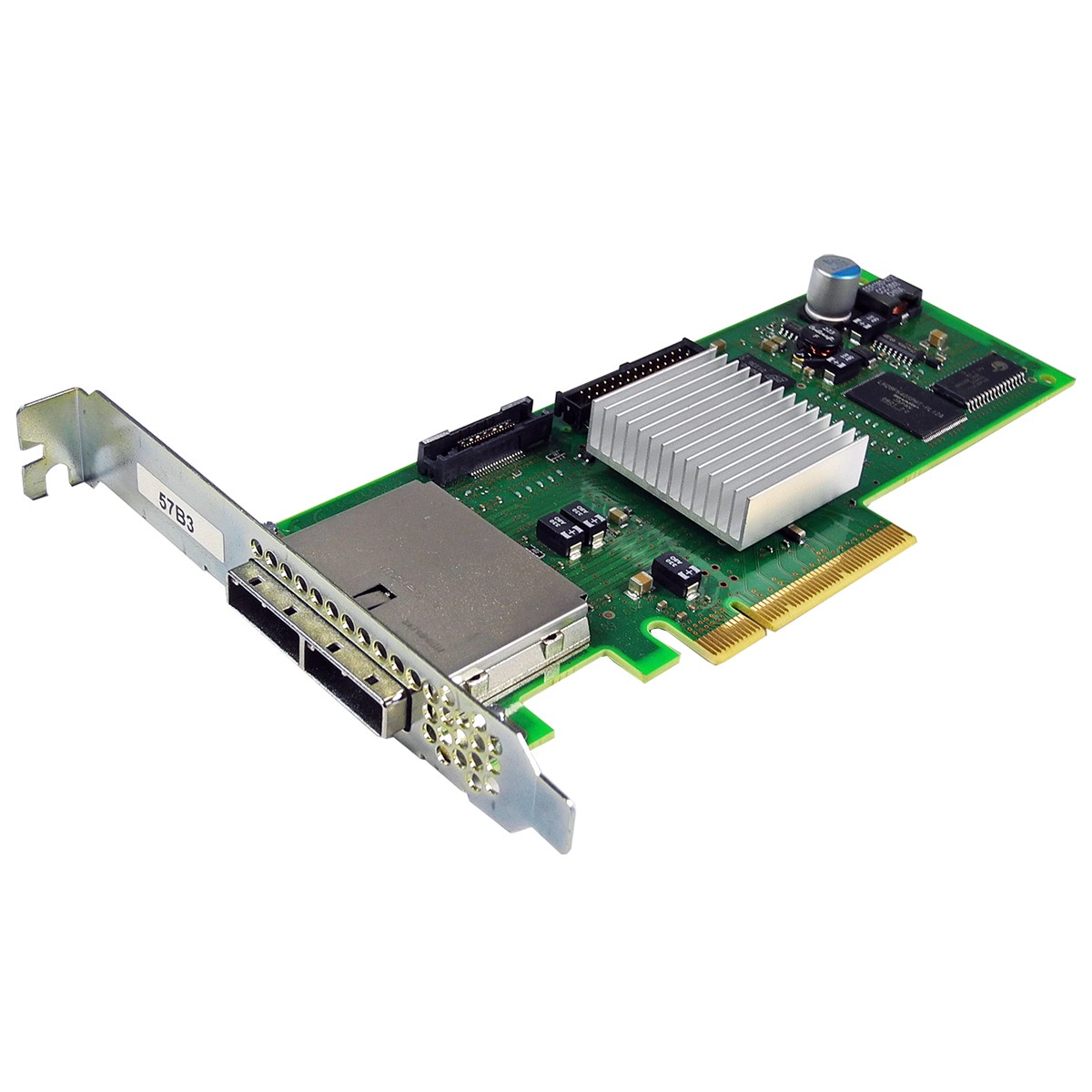 IBM SAS Controller Card 57B3 PCIe x8 SAS Dual Port 3Gb 46K5840