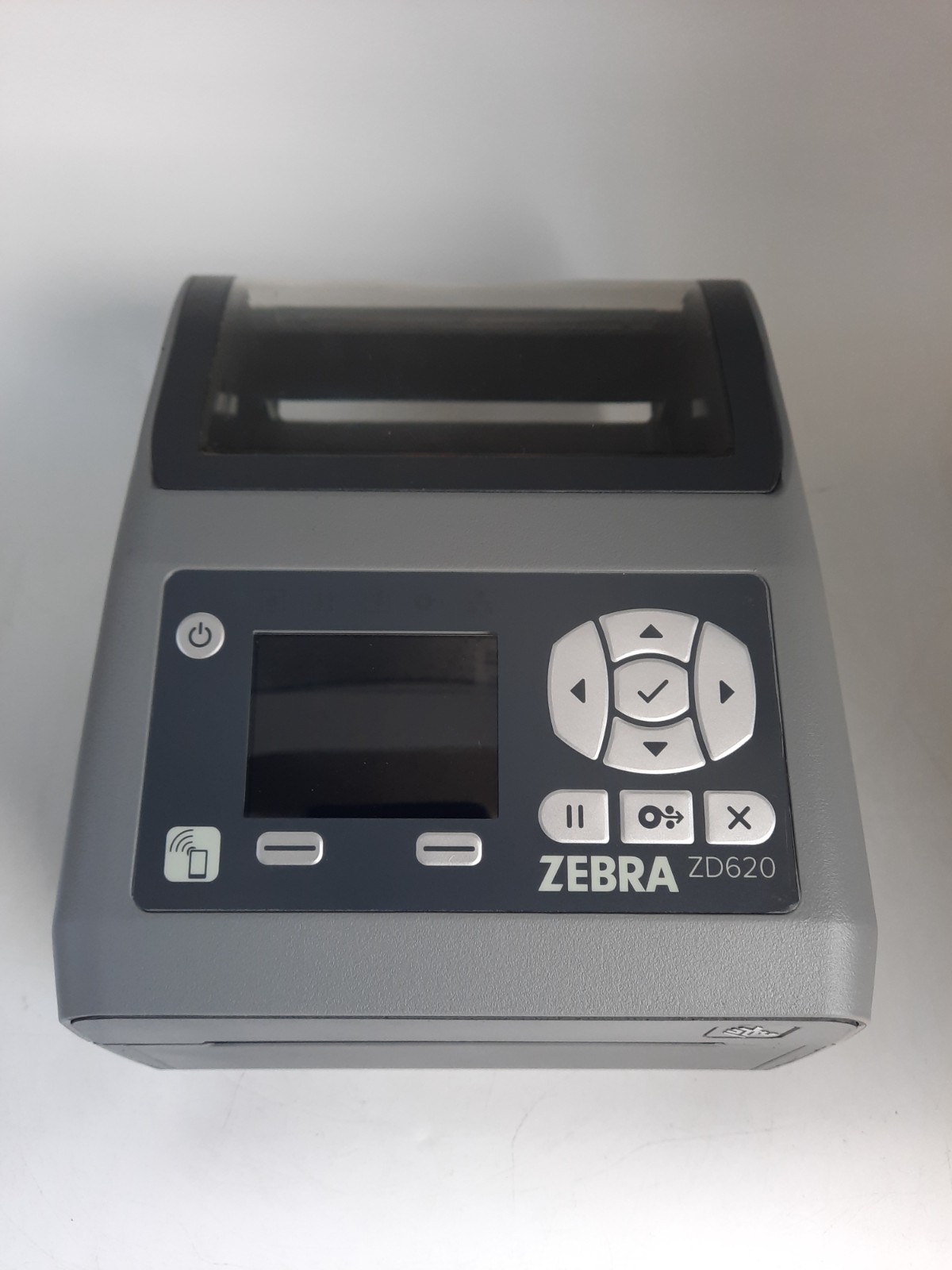 Zebra ZD620 Thermal Label Printer ZD62142-D01F00EZ No AC Adapter Refurbished