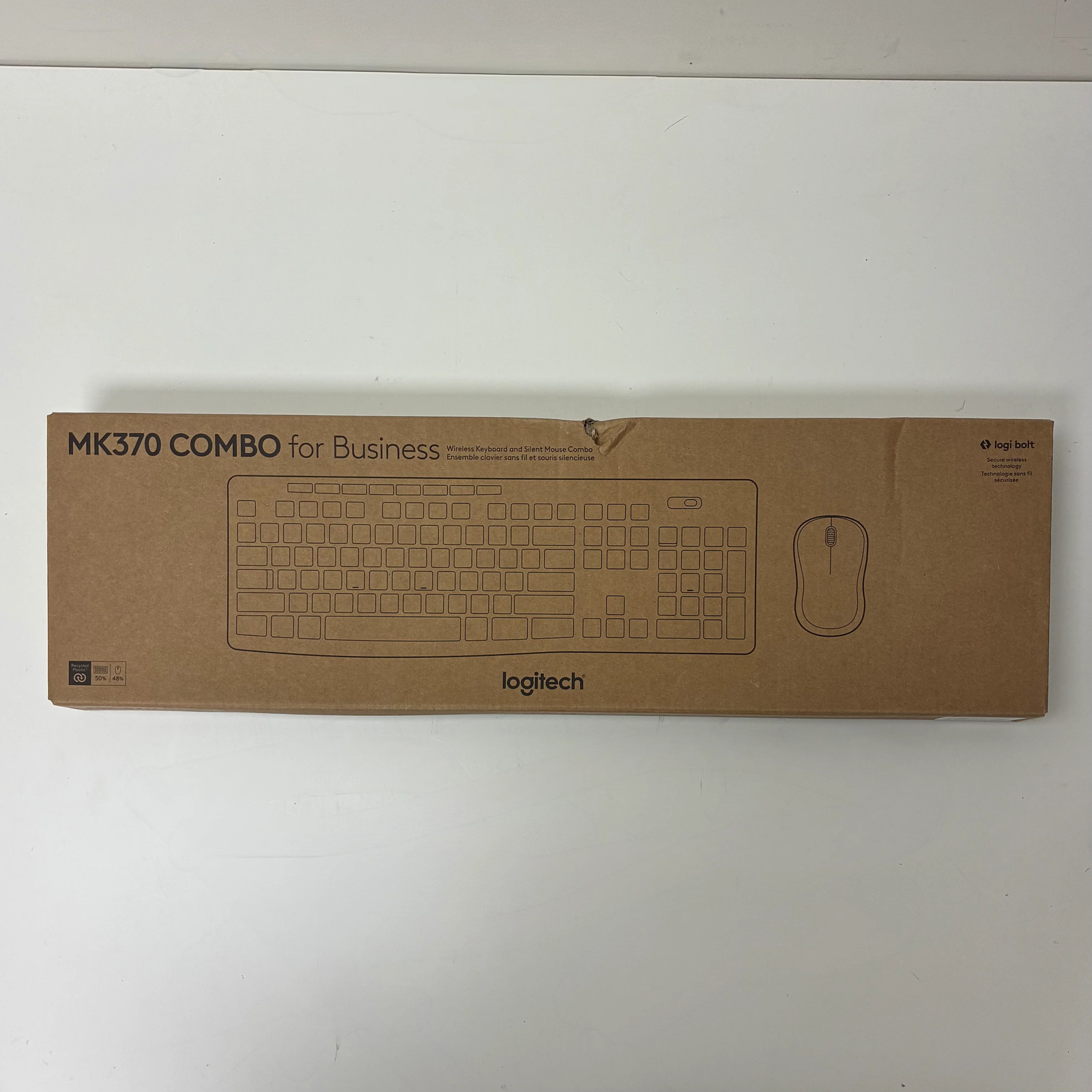 Logitech MK370 Combo For Business Keyboard Black New In Box