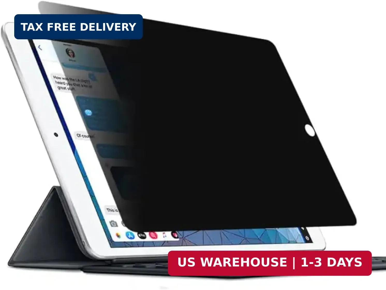 Privacy Screen Protector for iPad 10.2 Inch (9th/8th/7th Generation, 2021/2020/2