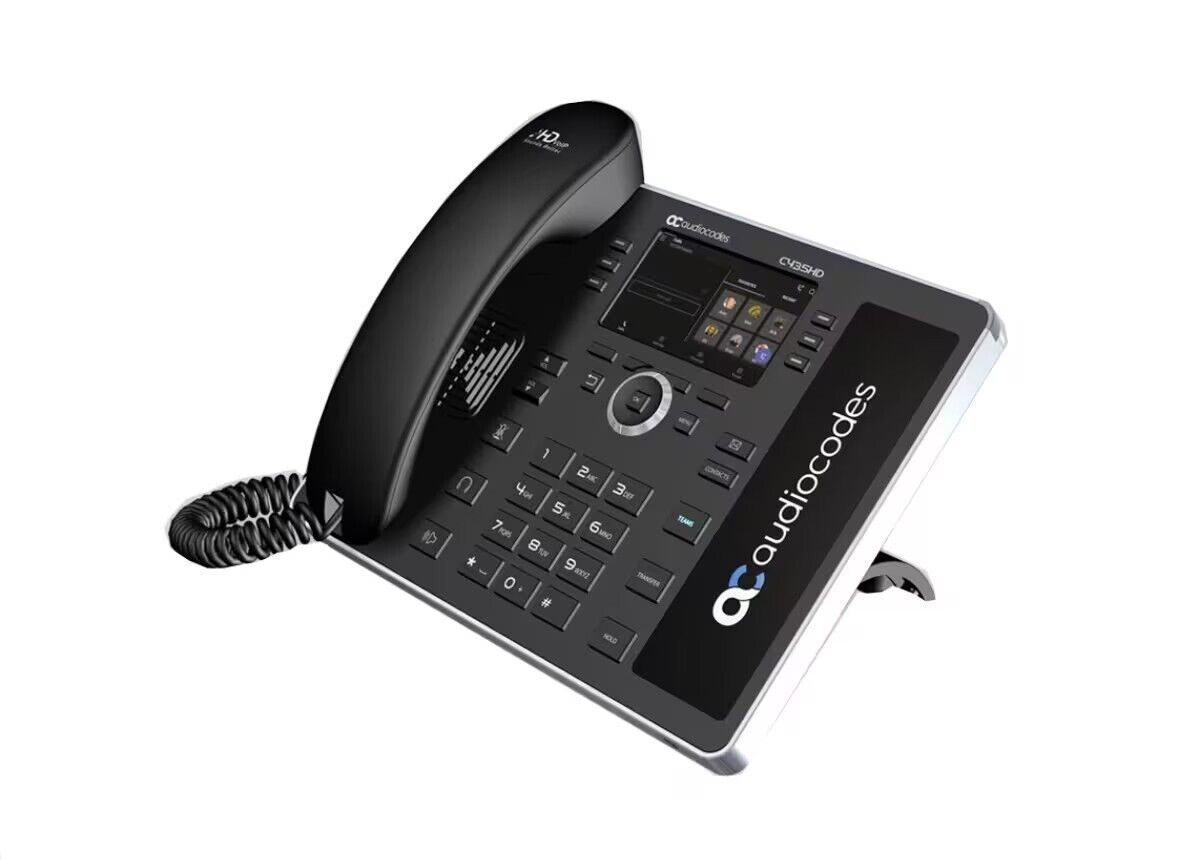 Open Box Audiocodes C435HD IP Phone For Microsoft Teams TEAMS-C435HDPS-R