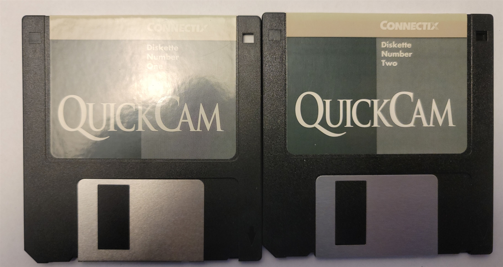 Connectix QuickCam for Macintosh Software - 2 Disks - Tested