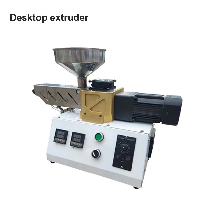 220V New Desktop Single Screw Small Extruder Wire Extrusion Equipment