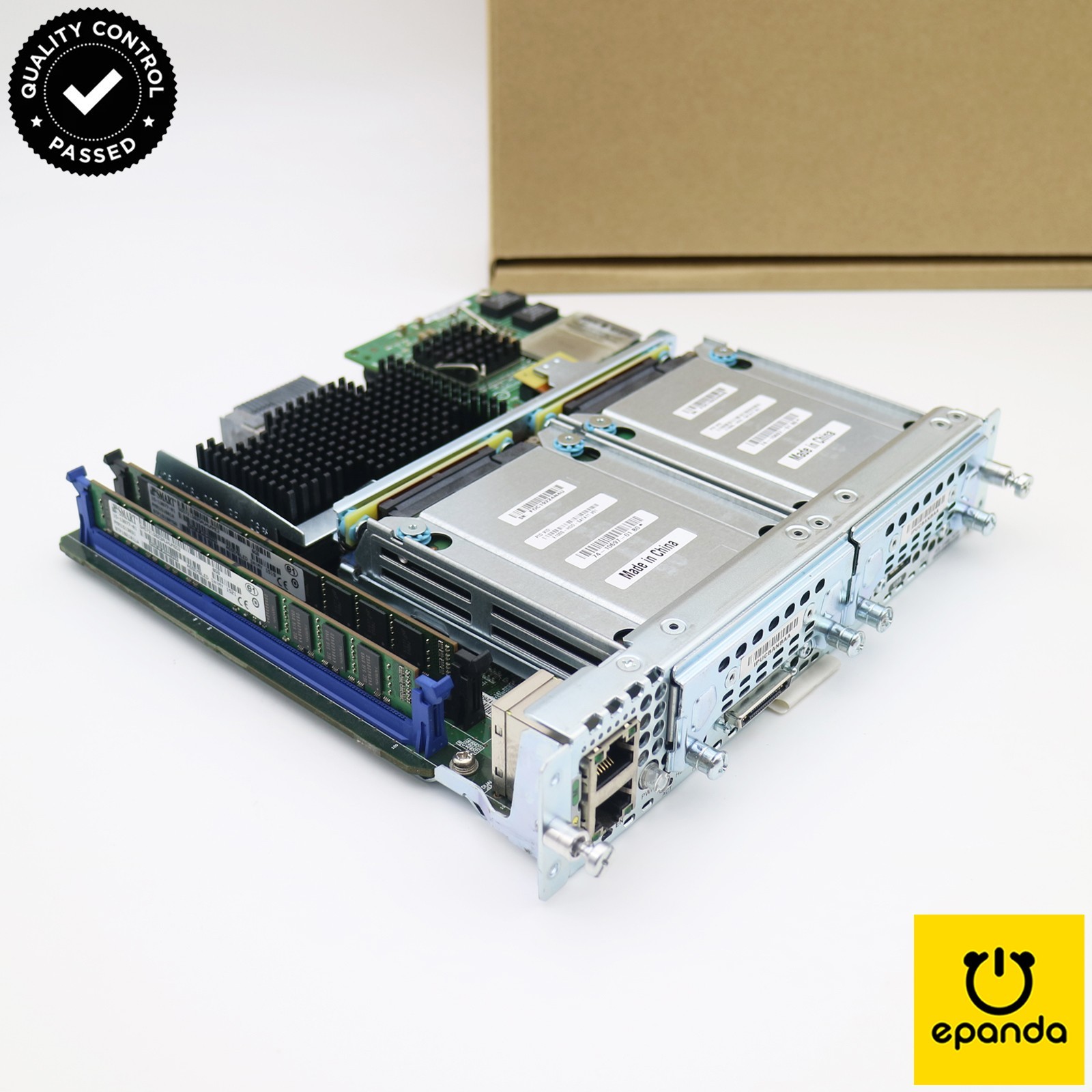 Cisco UCS-E140S-M2/K9 E-Series Server Xeon Quad Core 16GB RAM 2x 1TB HDD, 1Y Wty