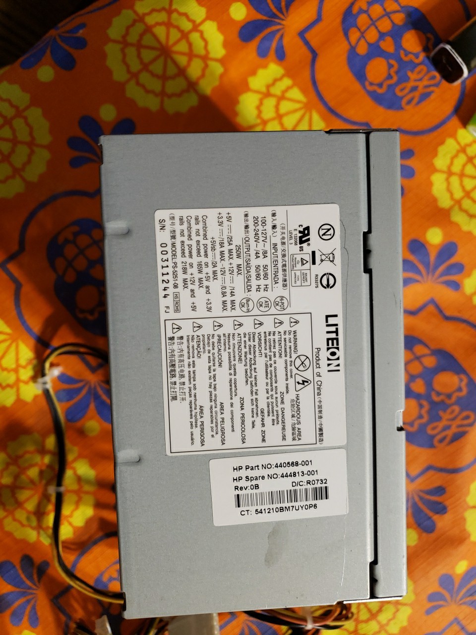 New Genuine HP Flex Pro 250W Power Supply PCH017 L09896-004