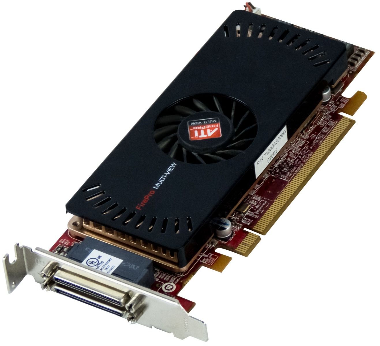 GRAPHICS CARD ATI FIREPRO 2450 MULTI-VIEW 512MB PCI-Ex16 OpenGL VHDCI = LOW PROFILE