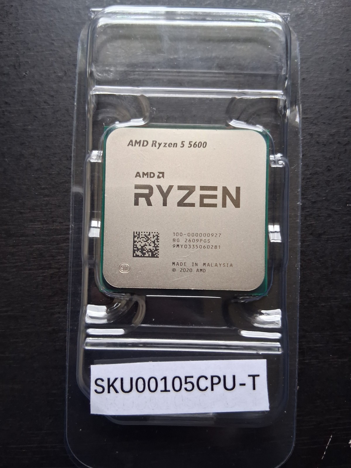AMD Ryzen 5 5600 6-Core 3.5GHz AM4 Processor | MINT | CPU Only / OEM Tray