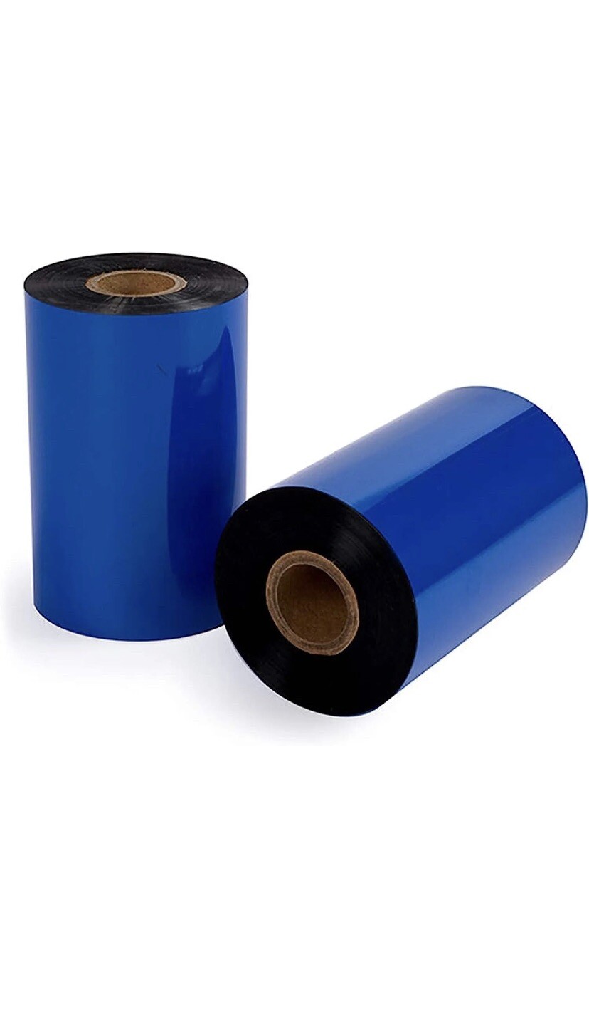4.02" x 1345'	Thermal Transfer Wax Ribbon 102x410 Sato 1" Core 12 Rolls In Case
