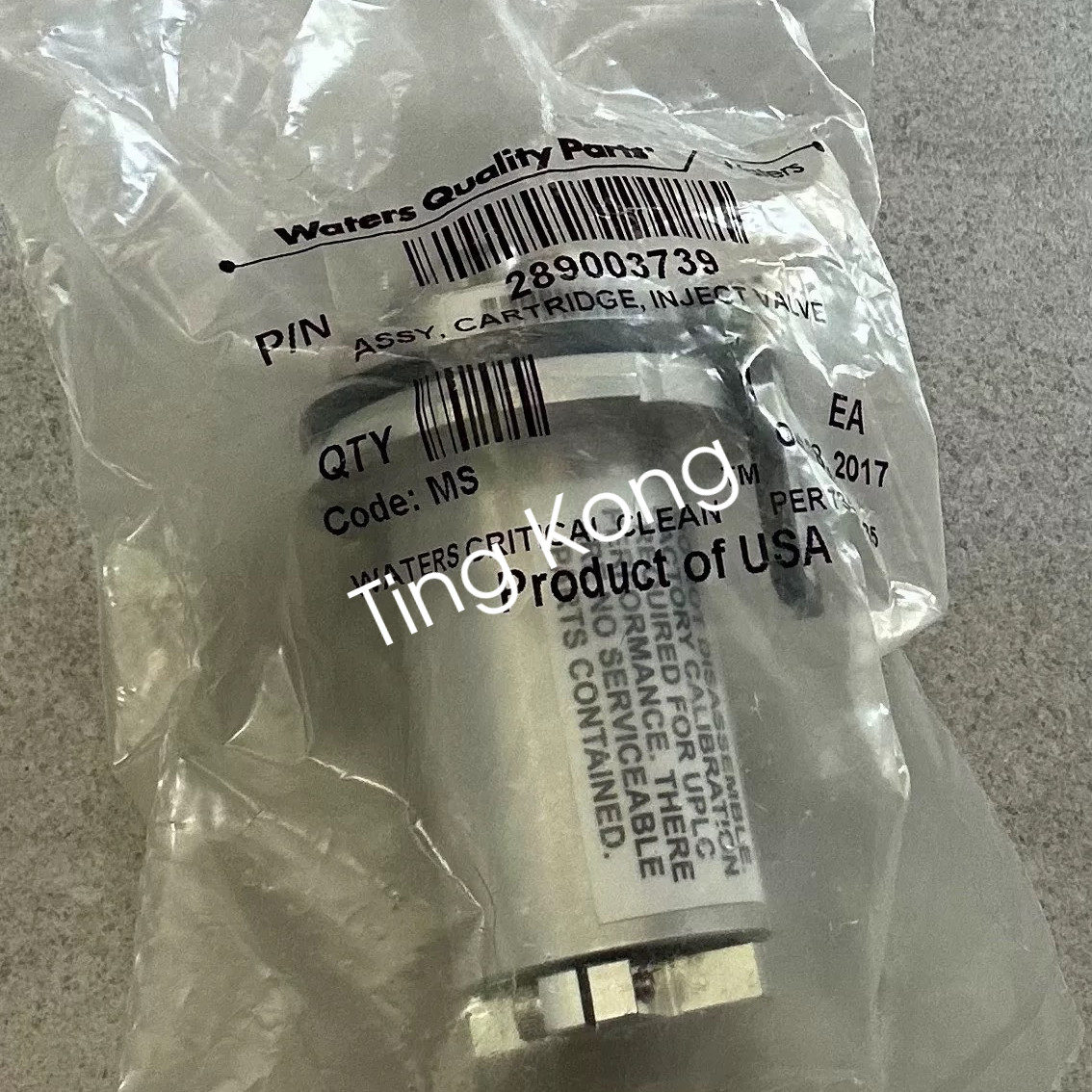 1PC Brand New Waters 289003739 Injection Valve