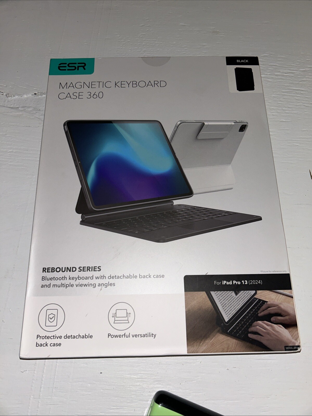 ESR Rebound Series Magnetic Keyboard Case 360, Black