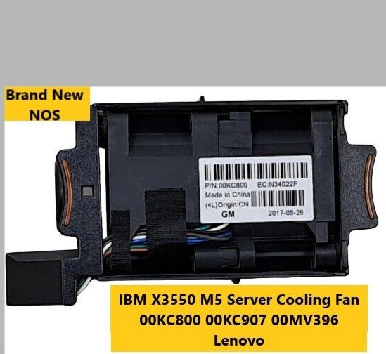 Brand New IBM Lenovo 00KC800 x3550 M5 System Cooling Fan 00MV396 NOS OEM