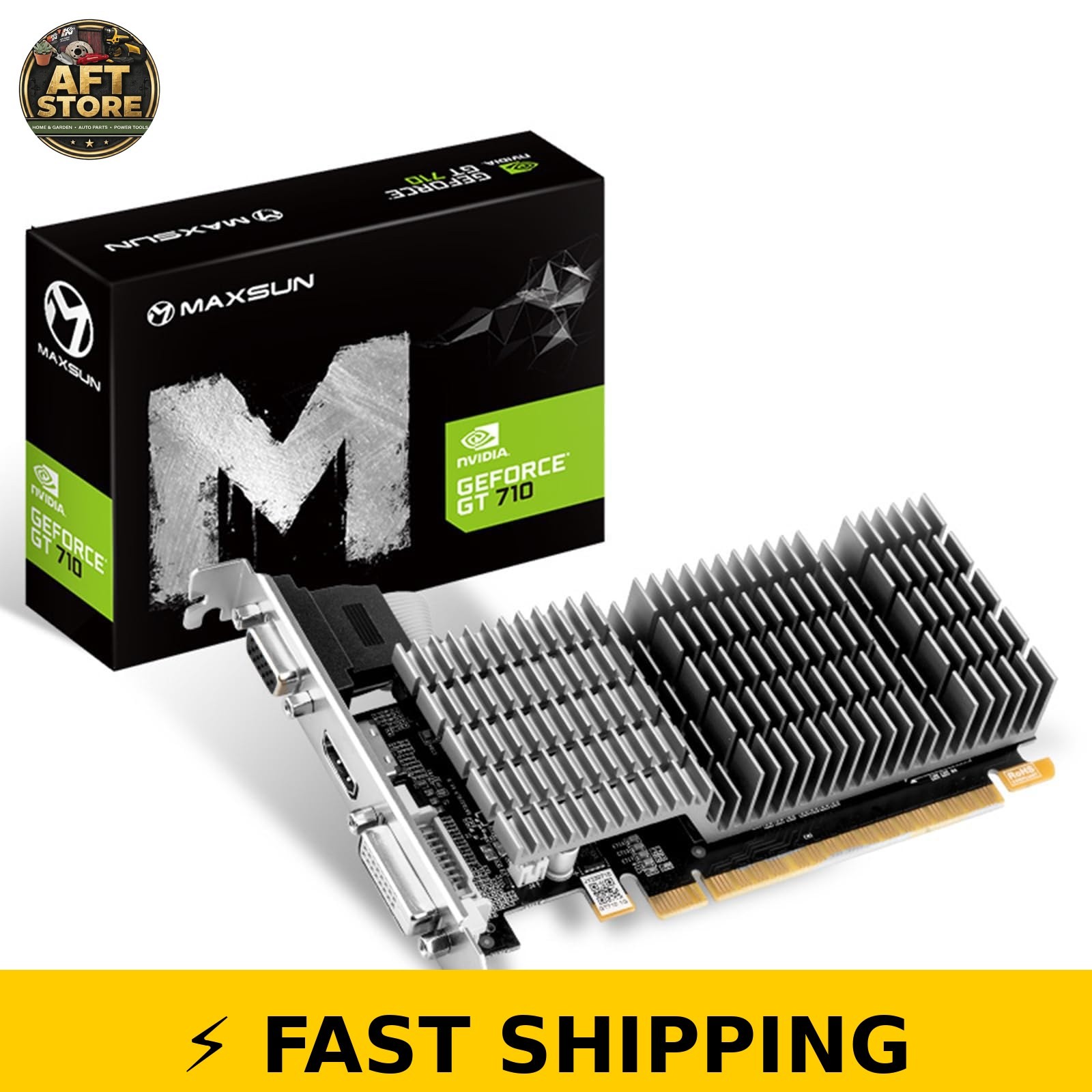 maxsun GeForce GT 710 2GB Low Profile Video Graphics Card