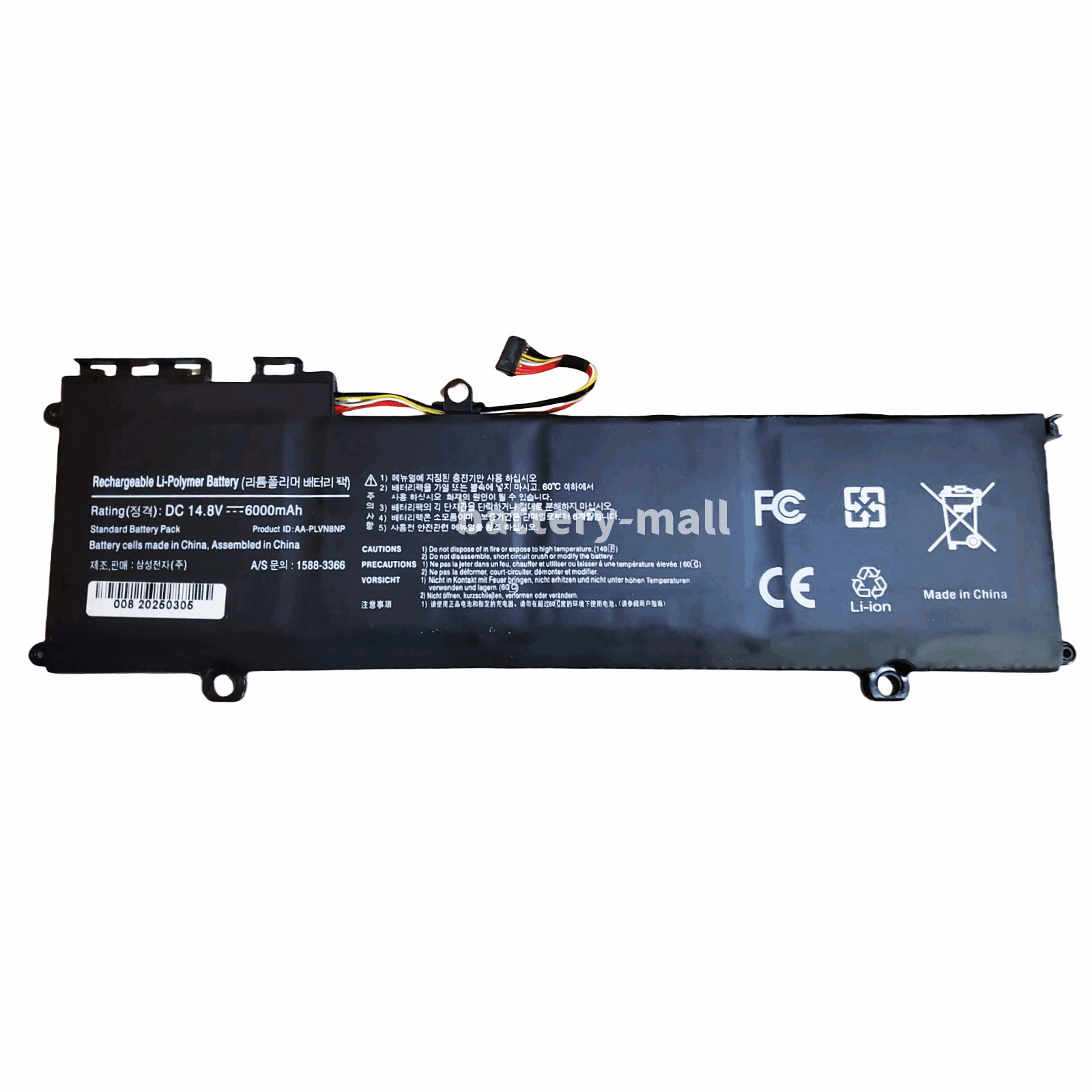 new Battery for Samsung AA-PLVN8NP ATIV Book 8 880Z5E NP880Z5E NP880Z5E-X01