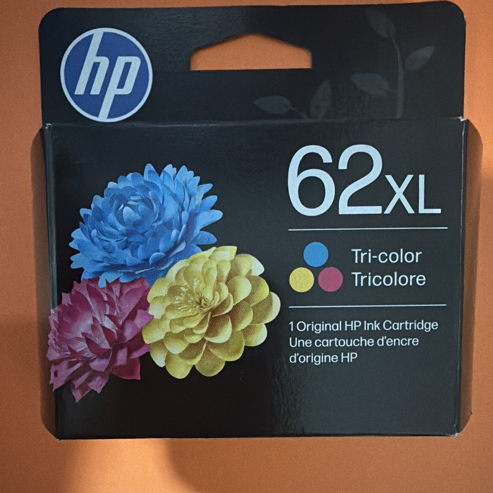 HP 62XL Tri-Color Genuine Original Ink Cartridge C2P07AN#140 for OfficeJet/ENVY